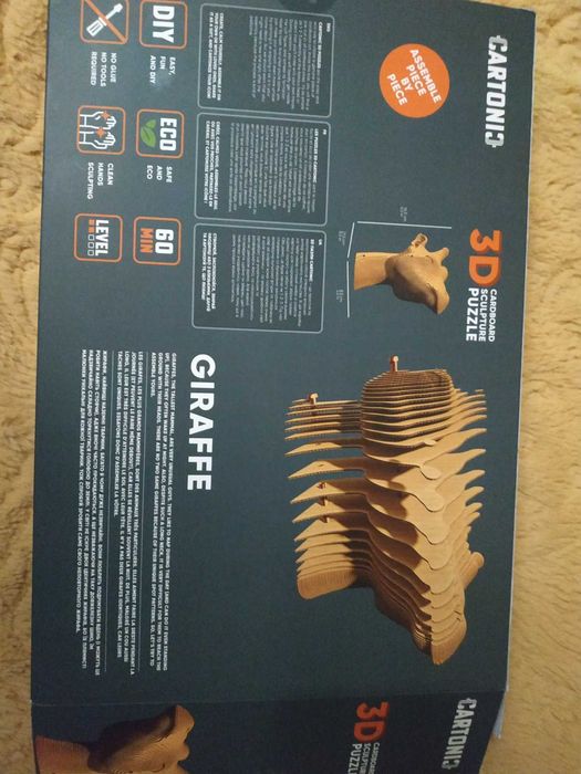 Жираф puzzle Cartonic 3d