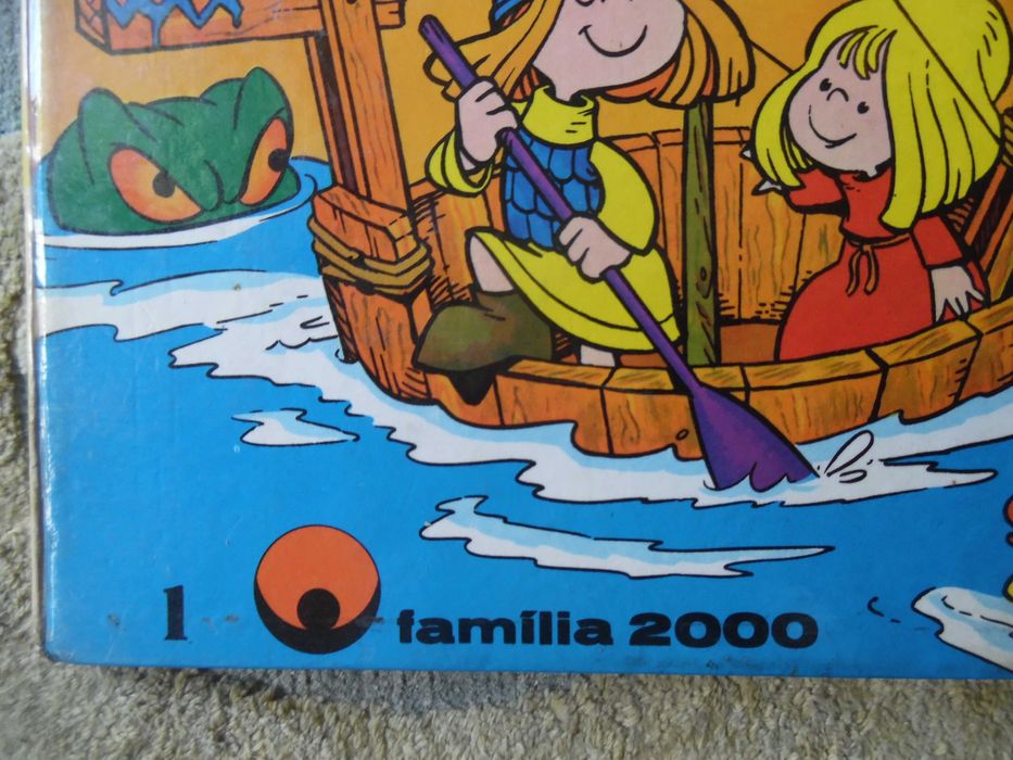 Raro livro Vikie o Viking Nº 1-1ª Edição Portuguesa 1975 BD Capa Dura