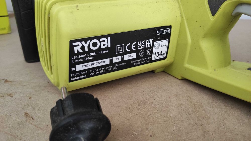 Vendo Electro-Serra Ryobi 1900W