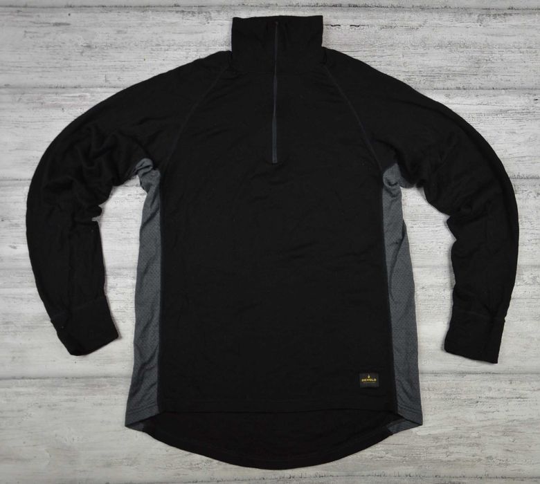 Devold Spirit meska koszulka longsleeve termiczna 50% wełna merino XL