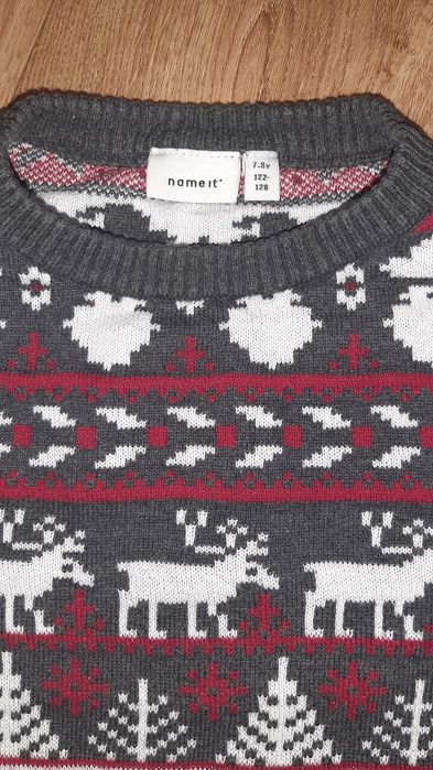 Sweterek sweter swetr świąteczny