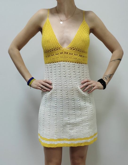 Літній сарафан ручної вязки