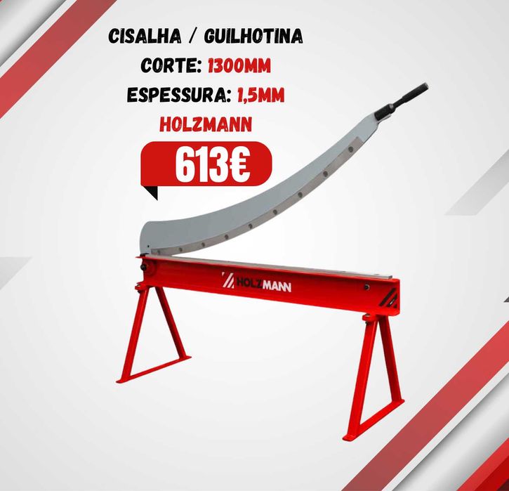 Cisalha Bacalhoeira Guilhotina corte chapa de aço 1,5 mm 1300mm JL20