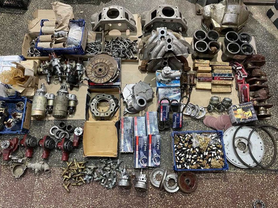 Запчасти двигателя Уаз 452, Уаз 469, Газ 21, Газ 22, Газ 24