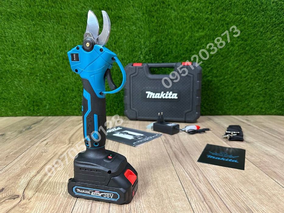 Аккумуляторный Секатор Makita DMT50BL + удлинитель (2.4 метра) 36V 6Ah