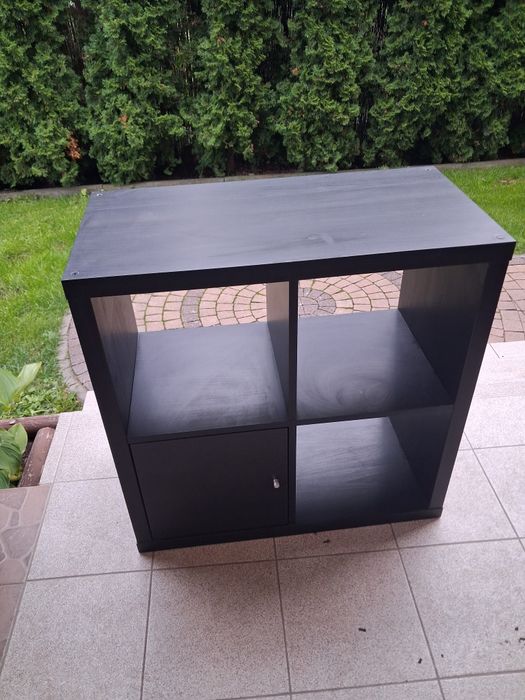 Szafka kallax ciemny brąz