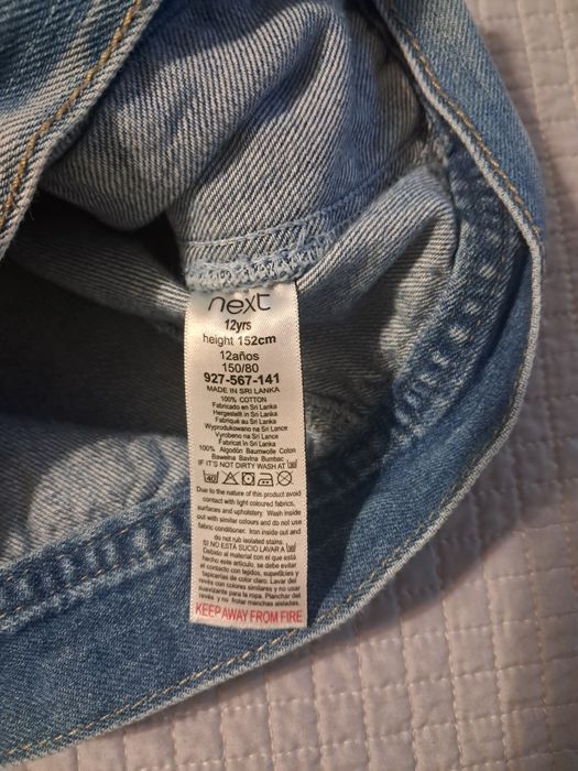 Next jeansowa katana r.152cm