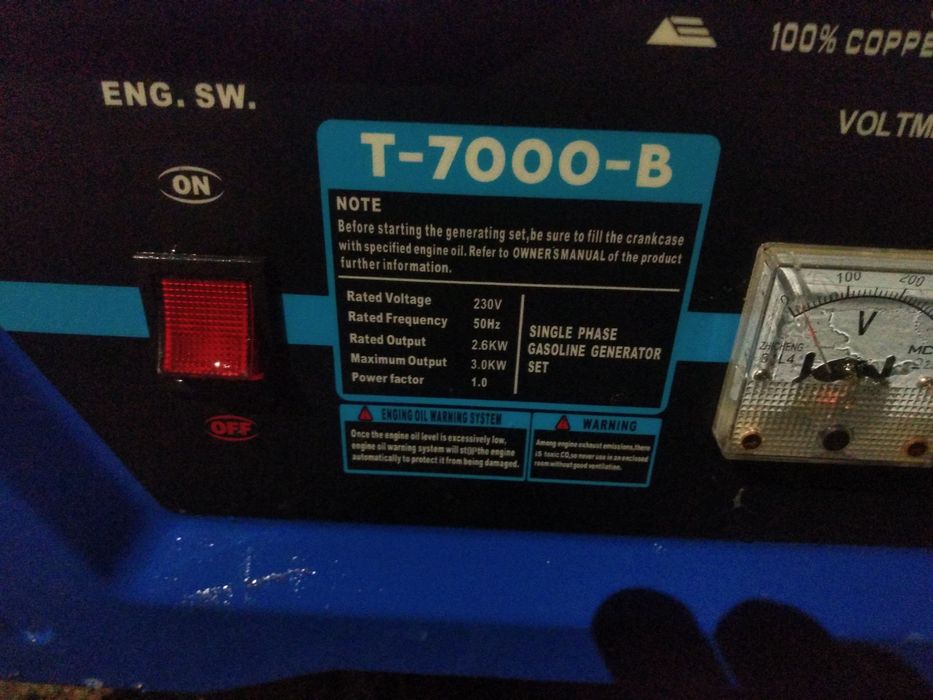 Agregat prądotwórczy LPG