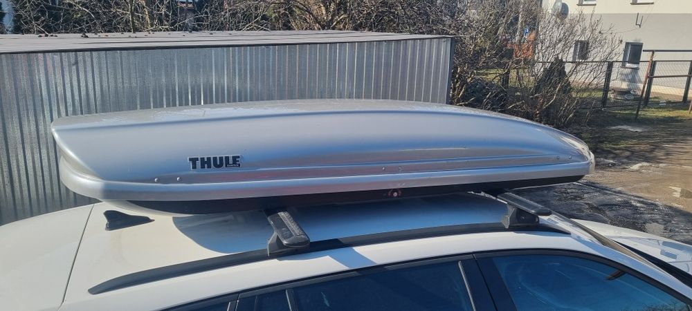 Bagażnik dachowy Thule Spirit 820 - srebrny/szary