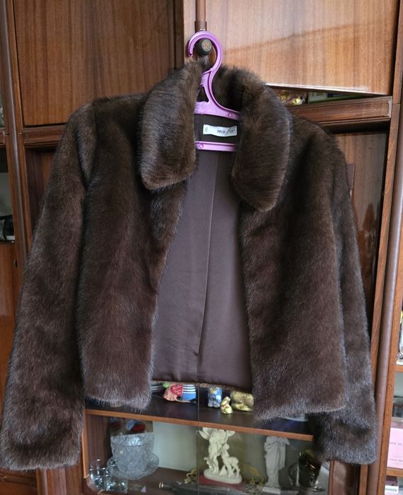 Искусственная норка,полушубок