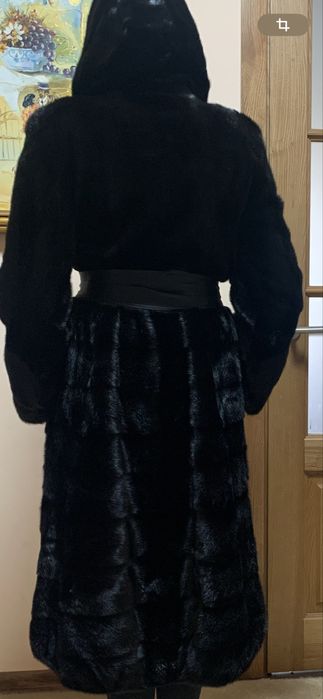 Норковая шуба новая Греция оверсайз 38-40р.