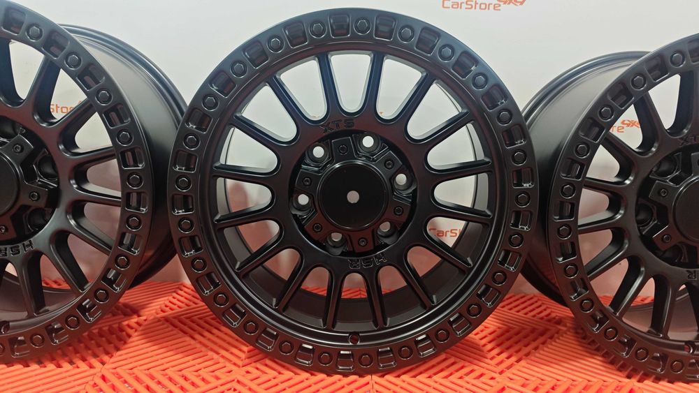 Jantes Alumínio 4x4 16 x 8 j et 1 6x139.7 Preto Matte Look Beadlock