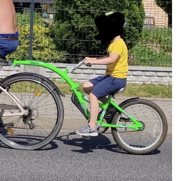 Doczepka rowerowa rower tandem przyczepka rowerowa