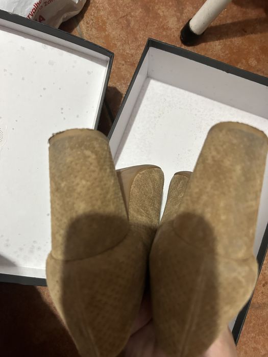 Sapatos  pretos salsa sapatos camel