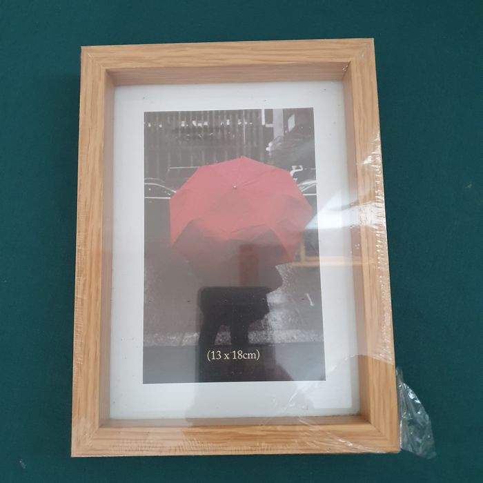 Ramka na zdjęcia a'la drewno