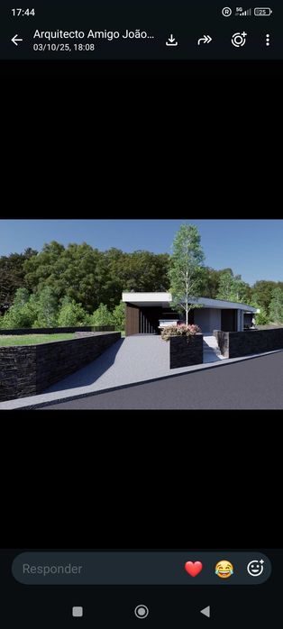 Terreno com projecto aprovado