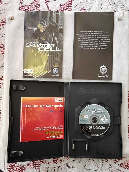 Tom Clancy's Splinter Cell [Nintendo GameCube, 2003] Complete - French