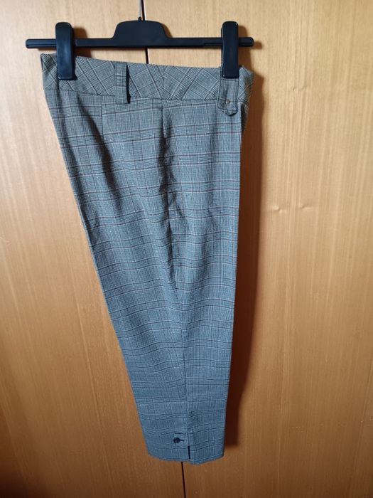 Calcas xadrez curtas