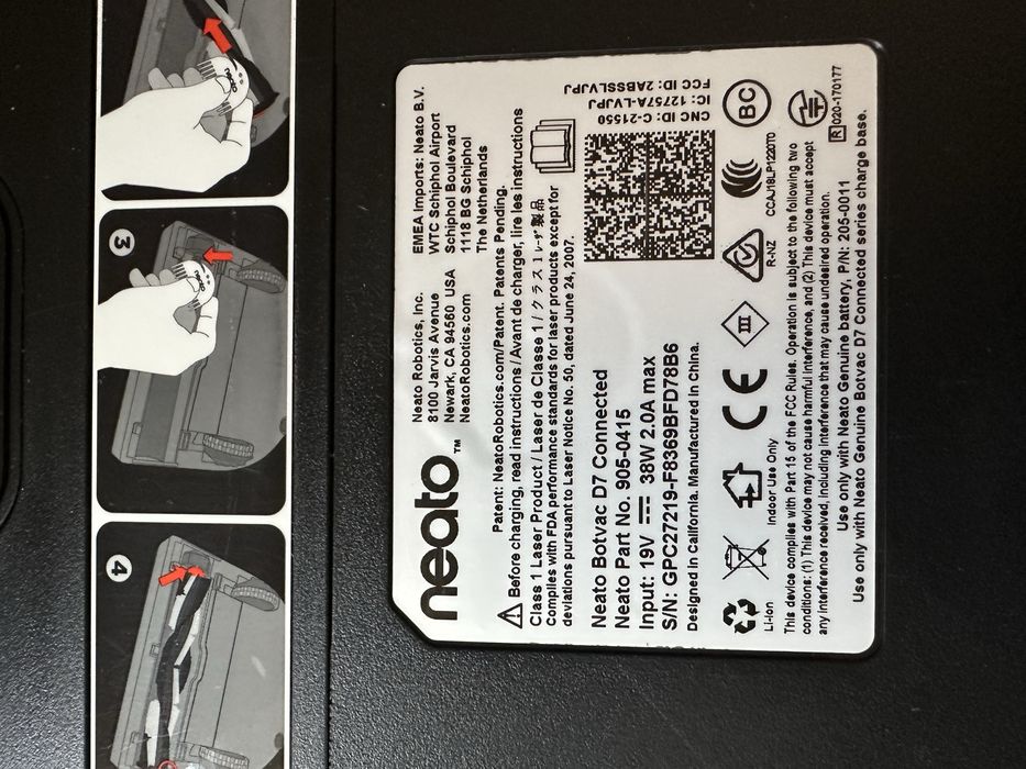 Робот-пилосос Neato Botvac D7 Connected для килимів