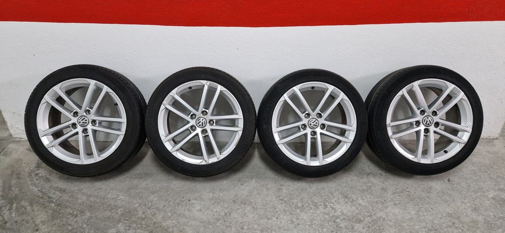 Jantes VW Golf 7 GTD com Pneus