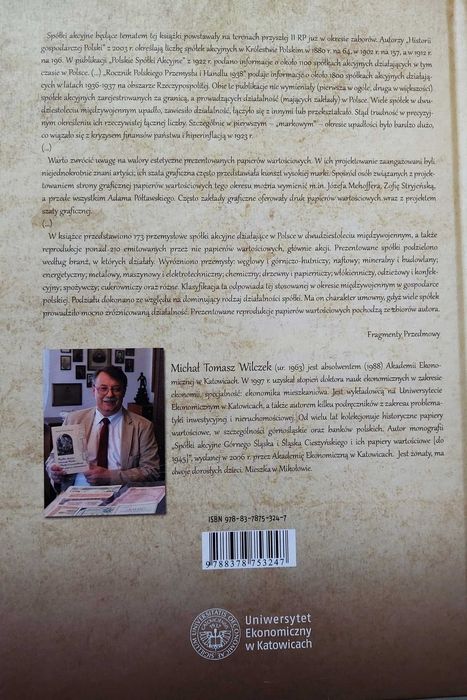 Papiery Wartościowe Przemysłowych Spółek Akcyjnych - Wilczek