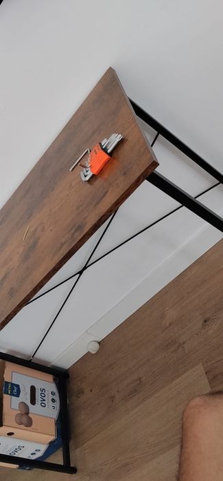 Mesa escritório castanha 1,20