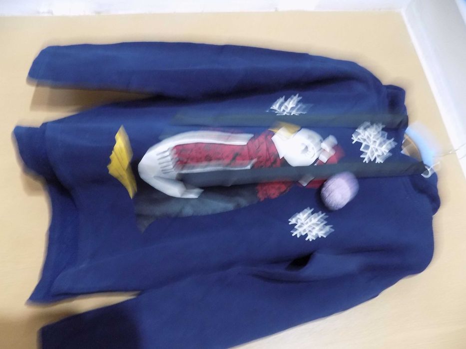 Bluza granatowa z kapturem