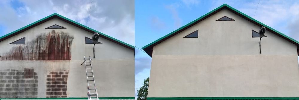 Mycie elewacji , kostki brukowej , czyszczenie tarasow