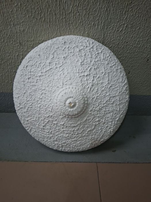 Candeeiro de Teto em Gesso, 35 cm