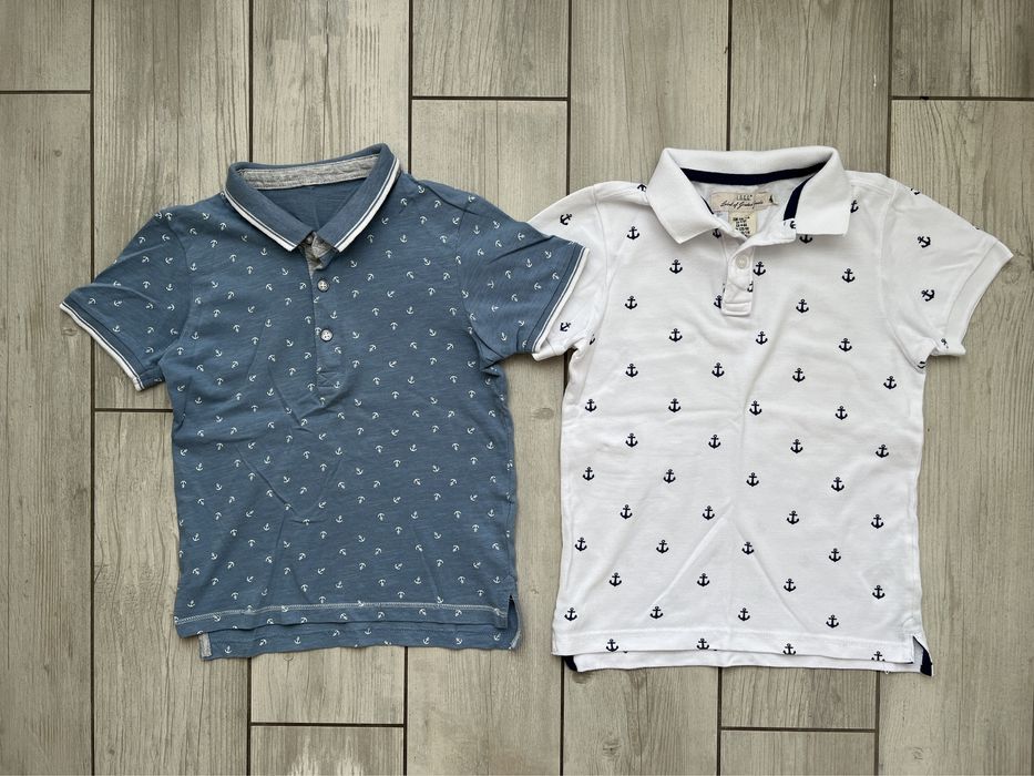 Футболка майка поло реглан H&M Carters 4-6 лет 6-8 лет 6-7 5лет