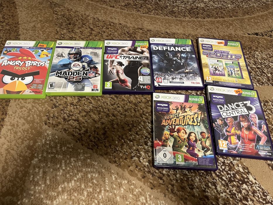 Кінект та диски до кінекту