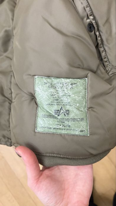 Куртка alpha industries хакі