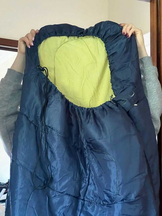 Saco-cama Quechua Camping Conforto 9ºC / Limite 5ºC - Como Novo