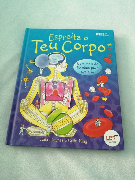 Livro infantil Espreita o teu corpo