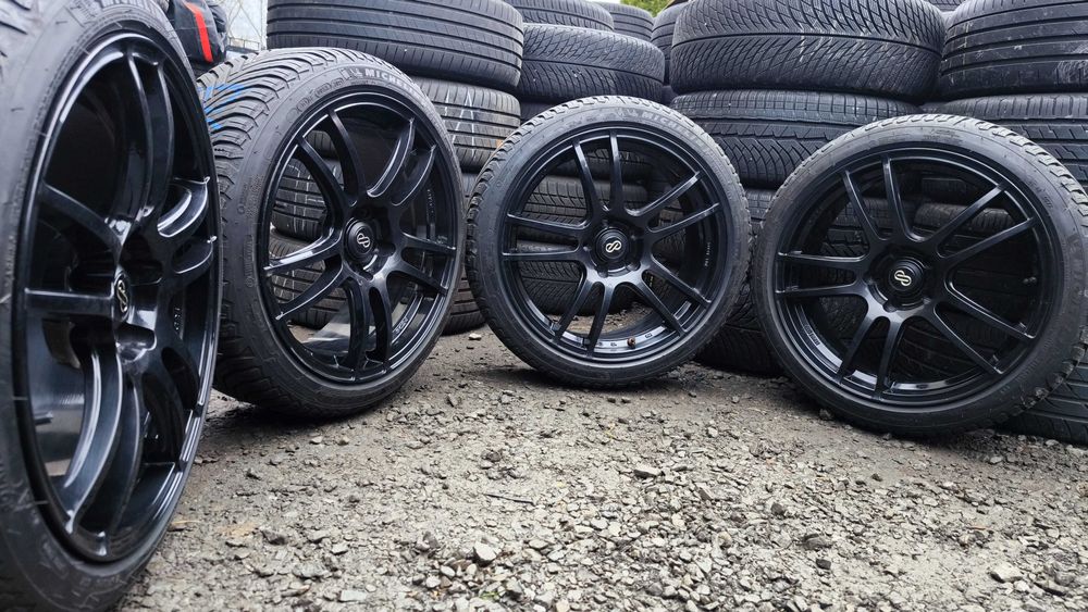 Koła VW Golf Audi A3 A4 Seat Leon Skoda BMW 18 cali 5x112 Opony 215/40