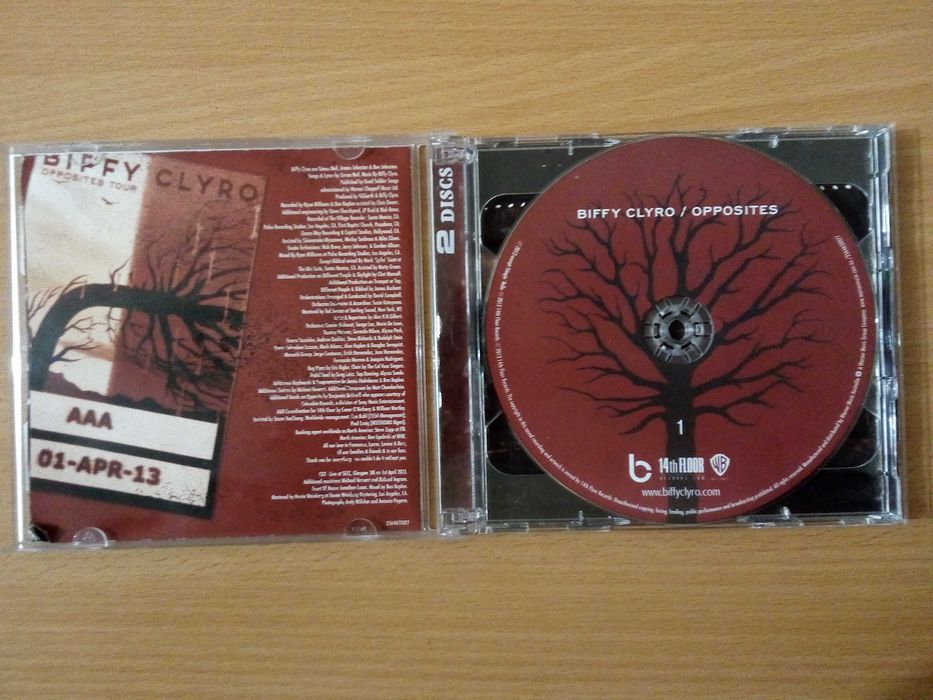 BIFFY CLYRO - Opposites Australian Tour Editior 2xCD - Baixa de Preço