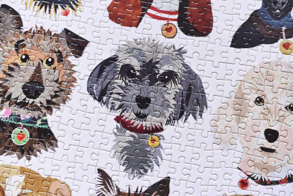 Пазл "Песики", 1000 елементів, Galison