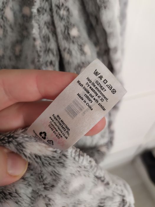 Nutmeg szlafrok polarowy 134 cętki
