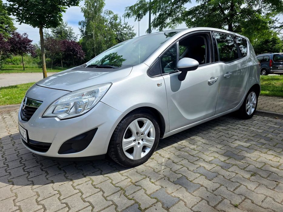 Opel Meriva Śliczna Meriva 1.4B Klimatronik Elektryka Grzanq kierownica
