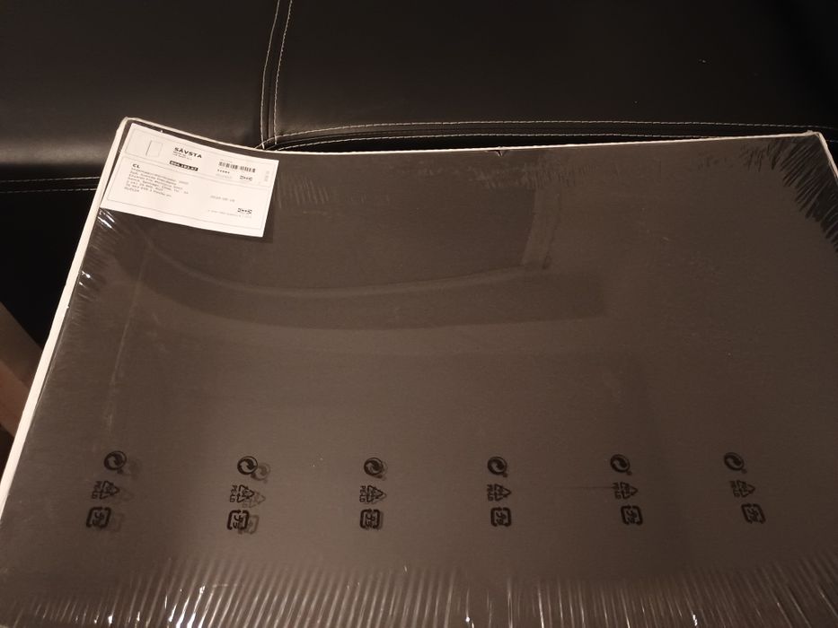 IKEA tablica na notatki SAVSTA czarny 50x70cm