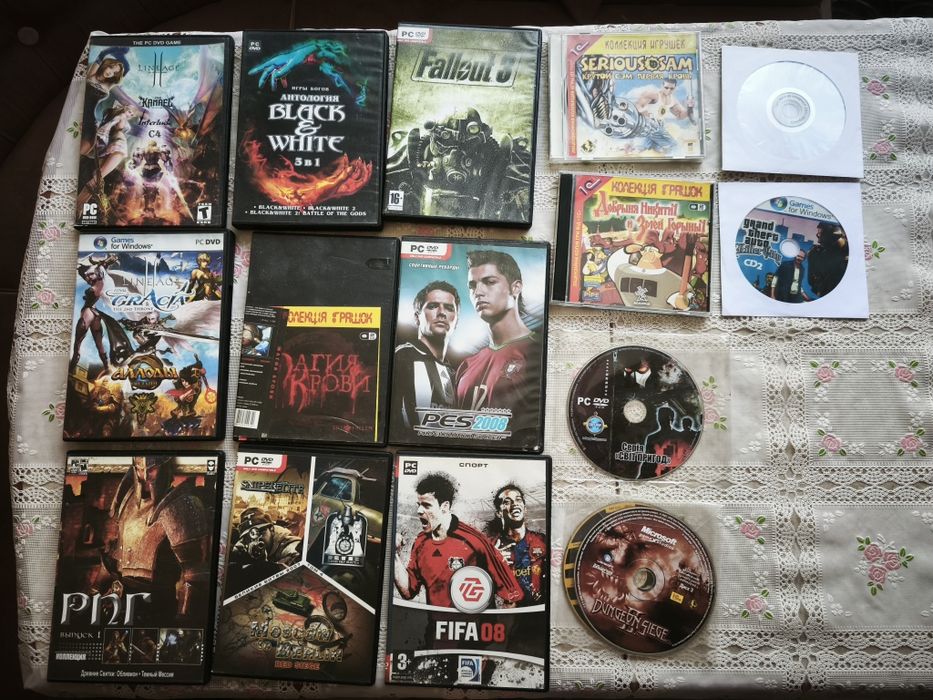 Продам компьютерные игры DVD.