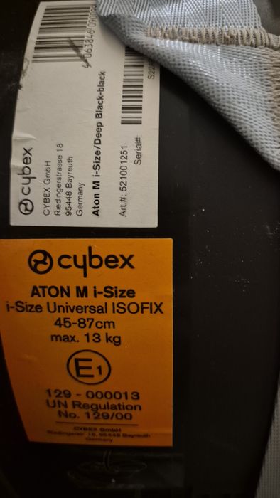 Cybex - Zestaw 2 fotelików z bazą, aż do około 4 lat