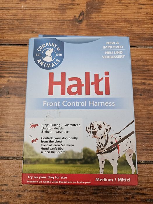 Peitoral "stop pulling" -Halti company of animals (tamanho M) ,Novo