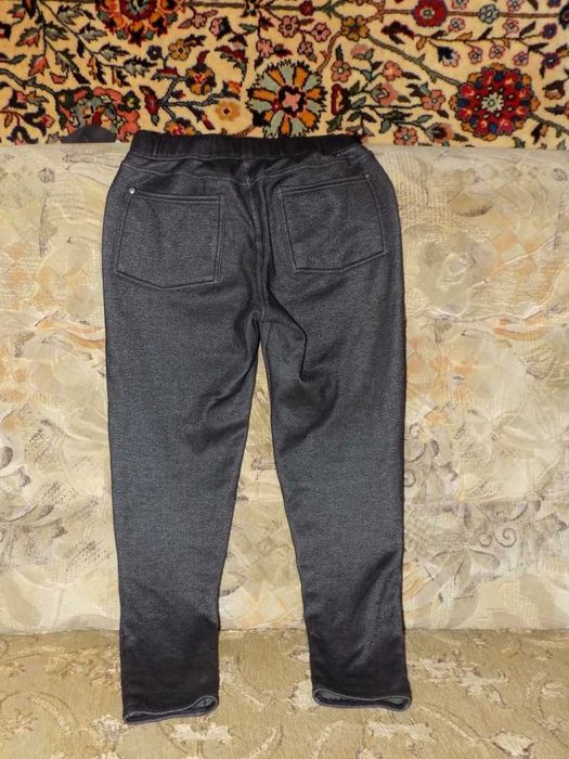 Эластичные джеггинсы брюки на флисе тсм р.S/M