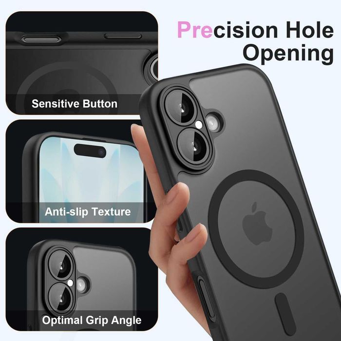 Capa para iPhone 17 com Magsafe + Pelicula Vidro - Nova