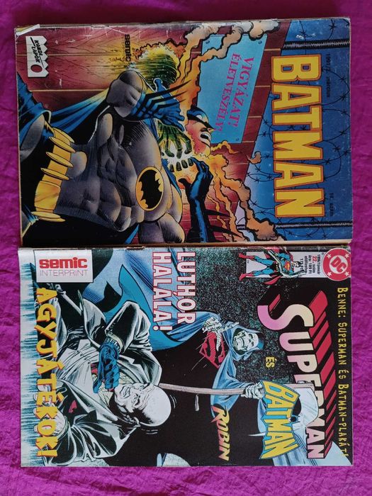 комиксы Spider-Man Batman Superman на венгерском