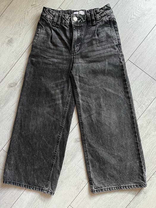 Джинси zara широкі на зріст 130-140