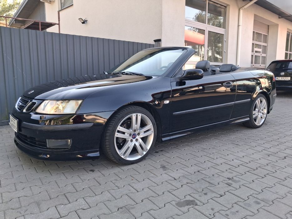 PETARDA 250KM* Jedyny taki* Manual* Saab 9-3 SS AERO* Tylko 162 tys/km* 2004rok* Klimatronik* Kabrio*