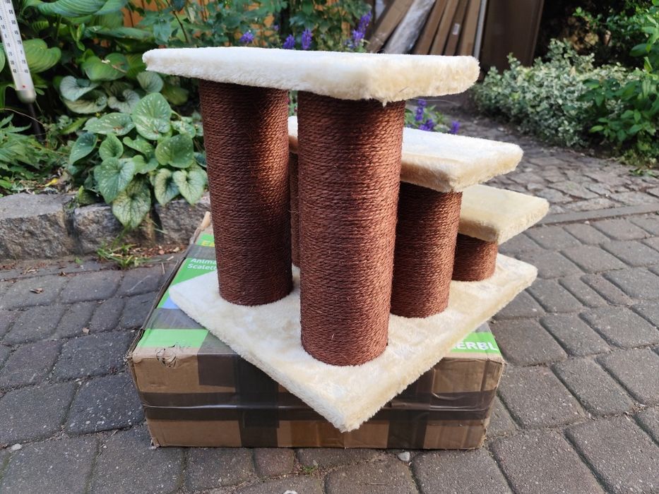 Ładne, praktyczne schody dla psów 45x35x33 cm
