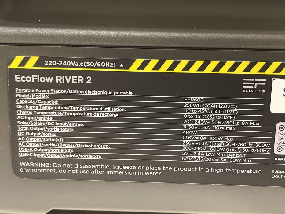 Ecoflow river 2 Екофло зарядна станція